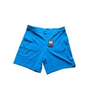 G/FORE Men's Maverick Golf Shorts 4 way stretch 38 Blue Performance‎ Causal